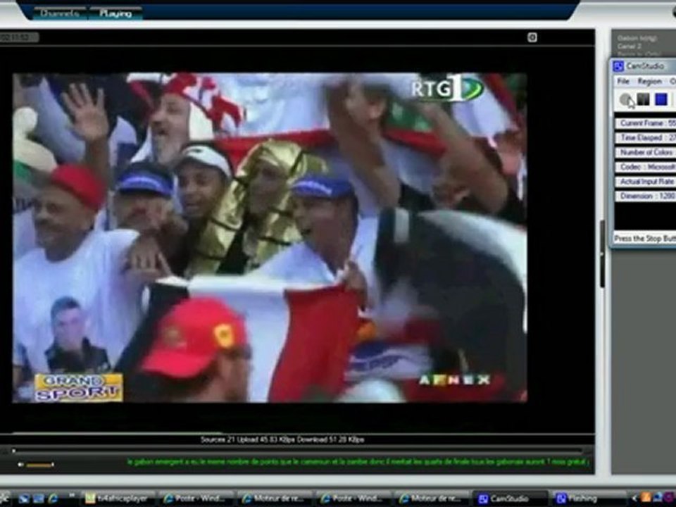 Emission "Grand Sport" 1er/02/10 (part 1)