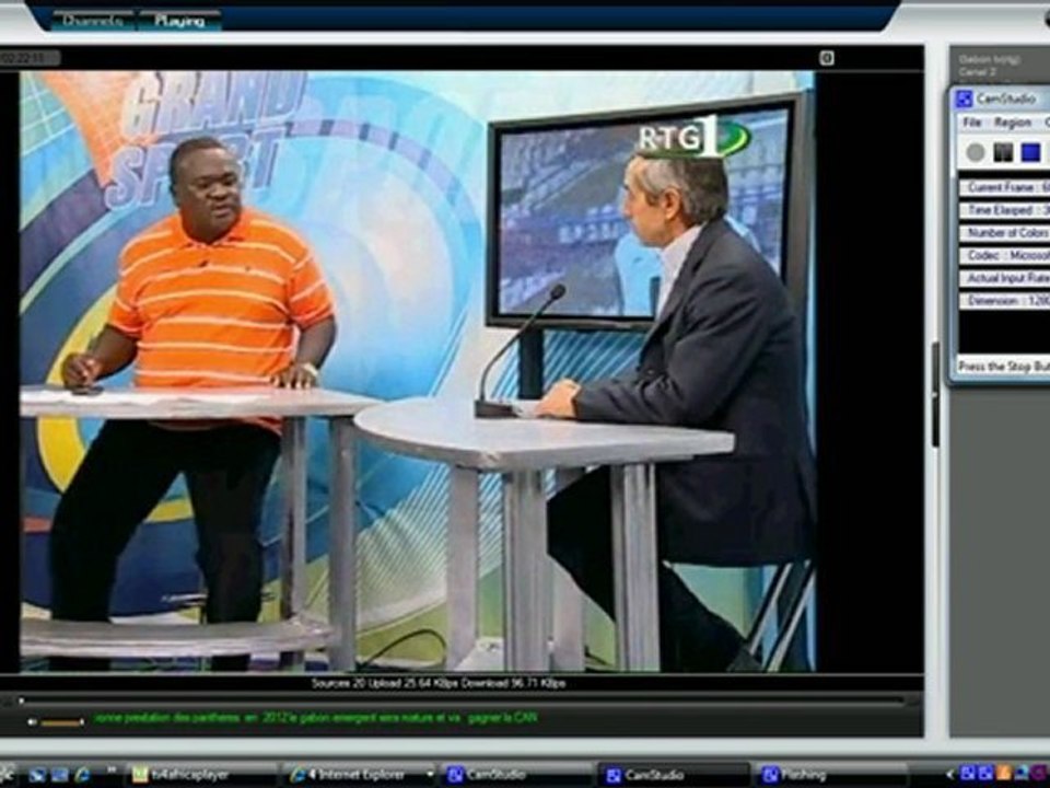 Emission "Grand sport" 1er/02/10 (part 2)