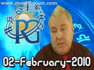 RussellGrant.com Video Horoscope Virgo February Tuesday 2nd