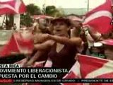 Cierre de campañas electorales en Costa Rica