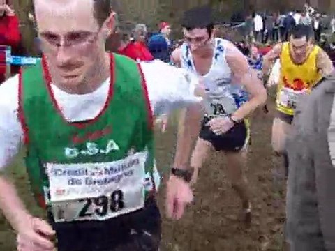 championnats de bretagne cross-country 2010 sén. jun.1è part