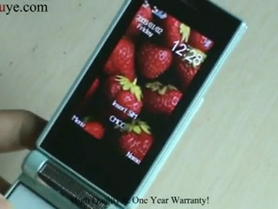 K883 Quad Band180 Degree Rotating Fashionable TV Phone