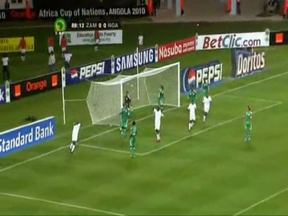Nigeria Vs Zambia 2010 ANC Quarter finals