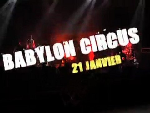 Le Silex Auxerre concert du 21 janvier Babylon Circus