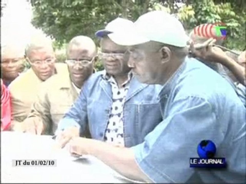 Fin de la visite de travail du ministre des travaux publics