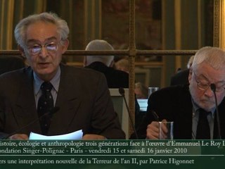 L'oeuvre d'E. Le Roy Ladurie:  Patrice Higonnet