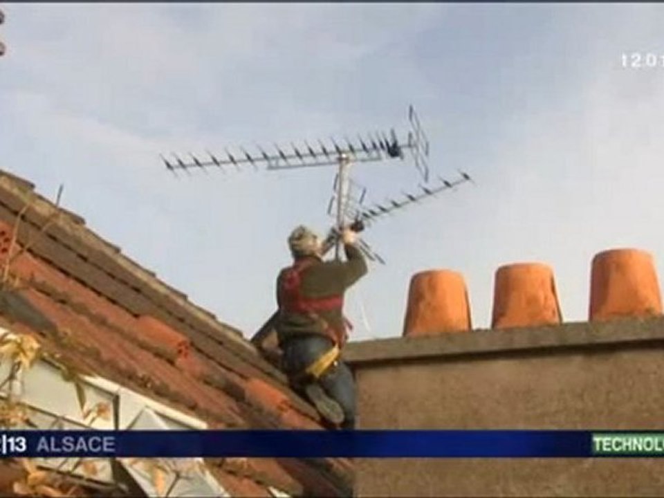 Reportage Arrêt TV analogique Alsace