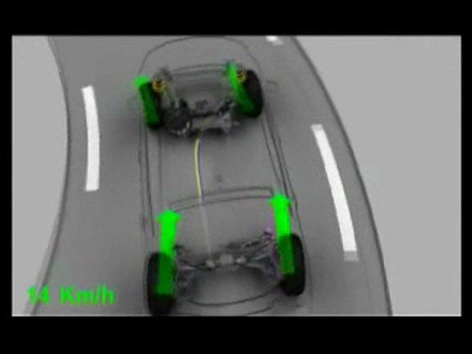 Renault Laguna GT : animation 3D