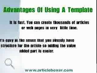 Article Writing Templates