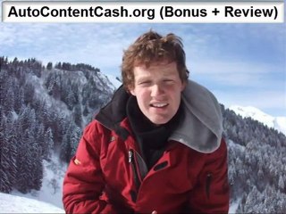 Auto Content Cash Bonus & Review