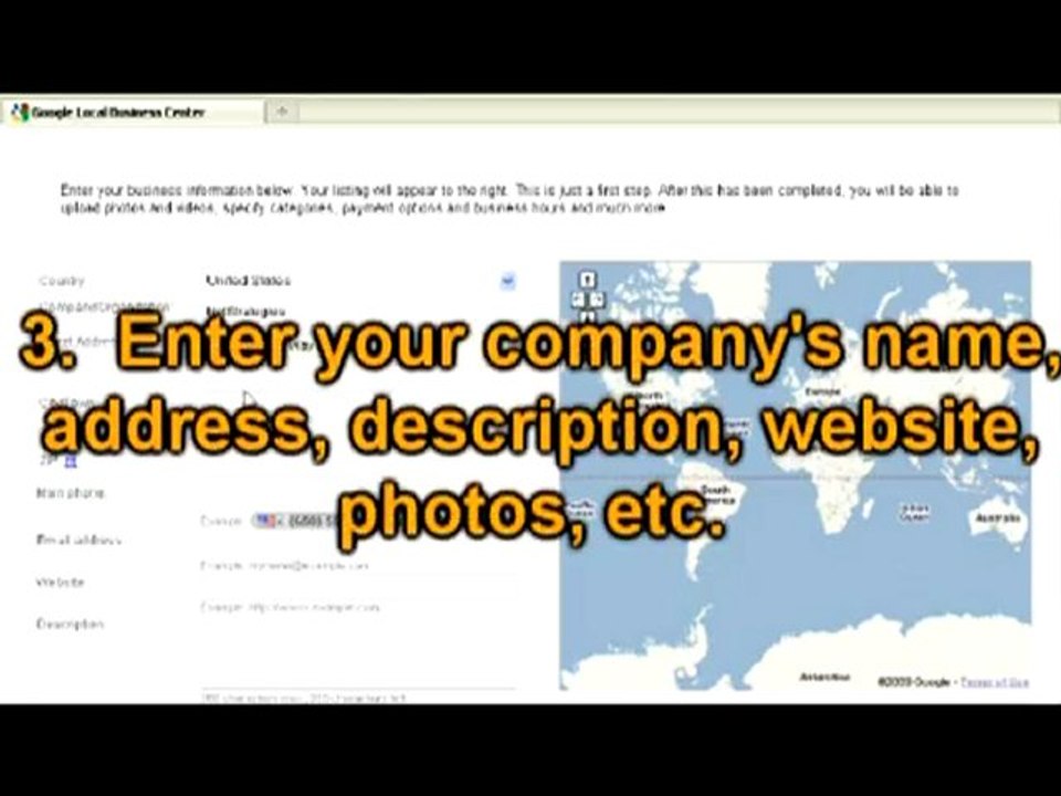 Joining Google Local Business Center