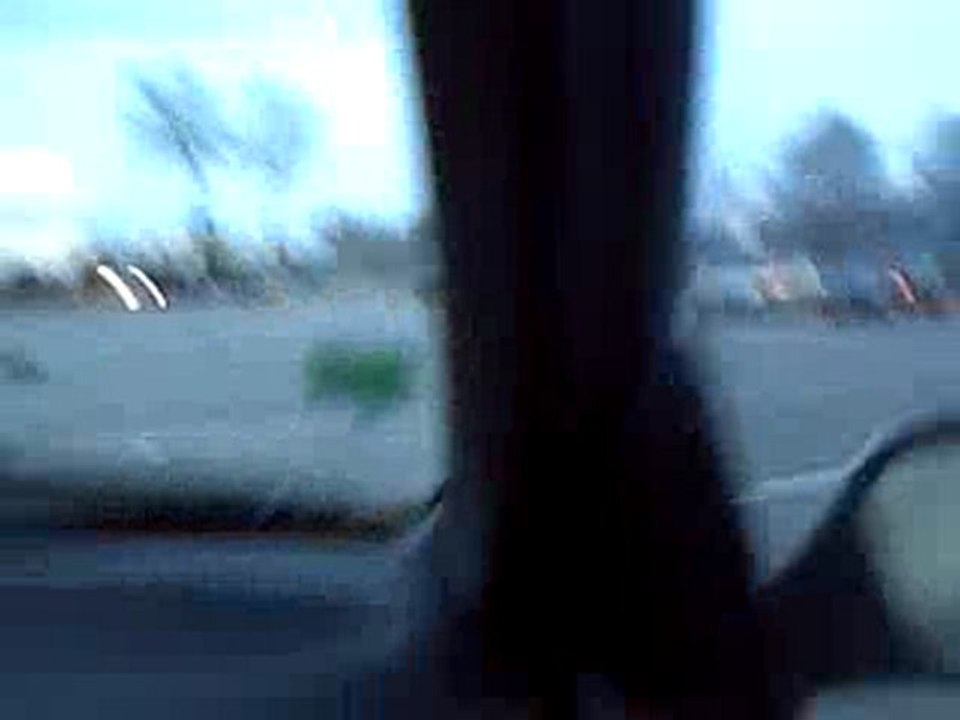 Parcours improvisé sur le CR cam embarquée