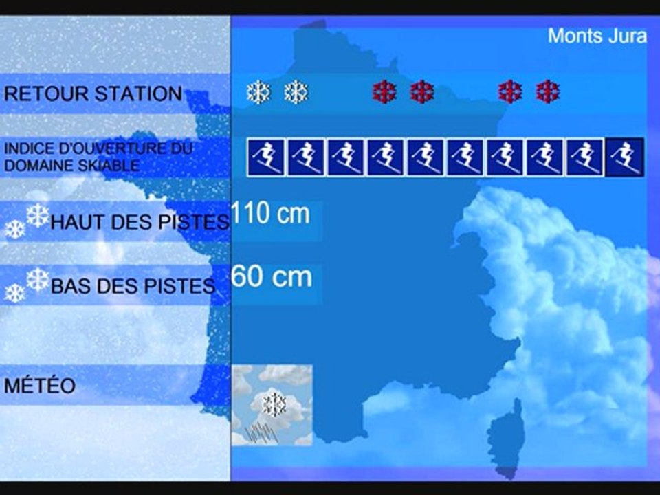Meteo neiges 3 février 2010