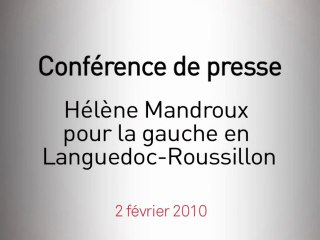 Martine Aubry confirme le choix de Hélène Mandroux