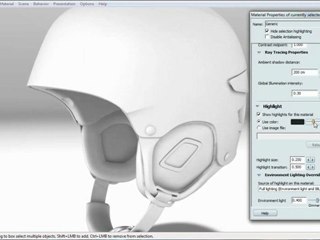 Custom Showcase Materials - White Paint