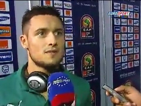 Réaction de Ziani après l’élimination contre l’Égypte