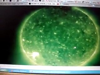 sphère repèrè près du soleil. - une vidéo Expression Libre