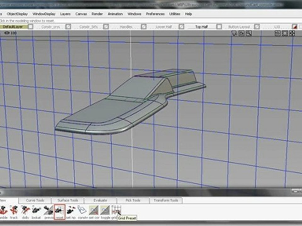 Autodesk Alias Grid Options