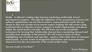 Atlanta multimedia marketing web design and brand integrate