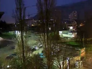 "Stade Des Alpes" building,  a 4 years Time Lapse
