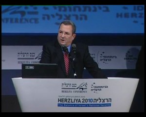 Ehud Barak, Minister of Defense on peace and security