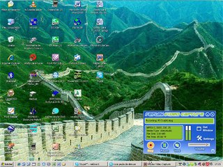 rosa  tela do skype delmo hora da chuva