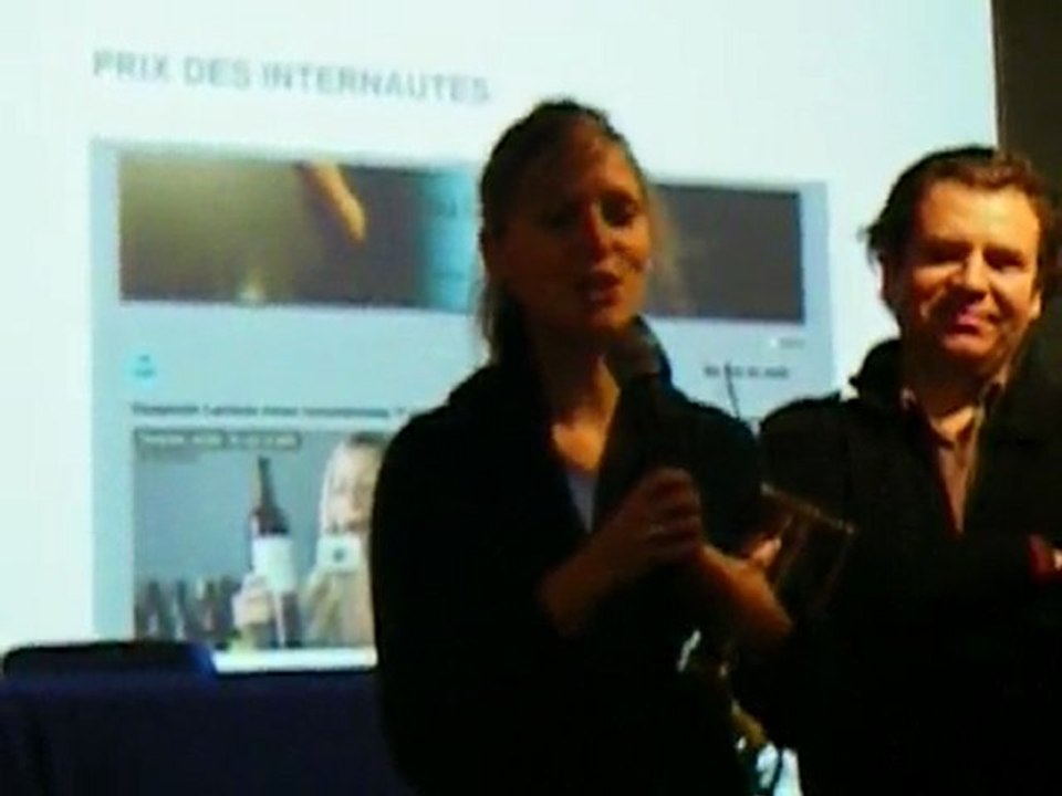 Aurelia au Wine Blog Trophy