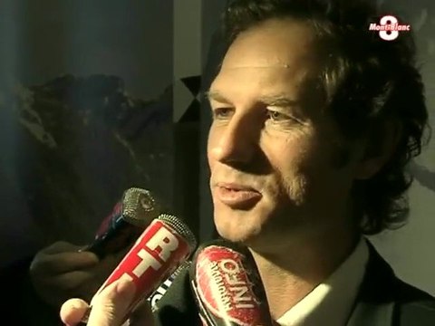 Edgar Grospiron porte drapeau d'Annecy 2018