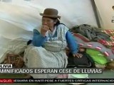 Bolivia: 26 mil damnificados por lluvias