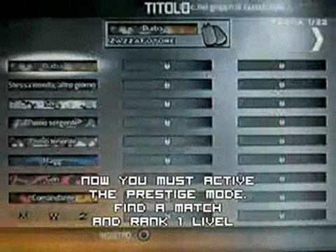 Modern Warfare 2 10° Prestige Hack Tutorial