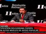 Festejan 11 años de revolución bolivariana