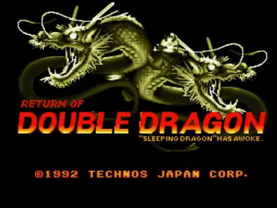Return of Double Dragon [super famicom] videotest