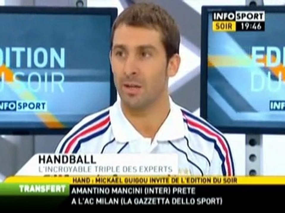 Handball interview Michael Guigou