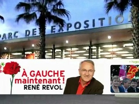 Régionales Languedoc Roussillon meeting A Gauche Maintenant