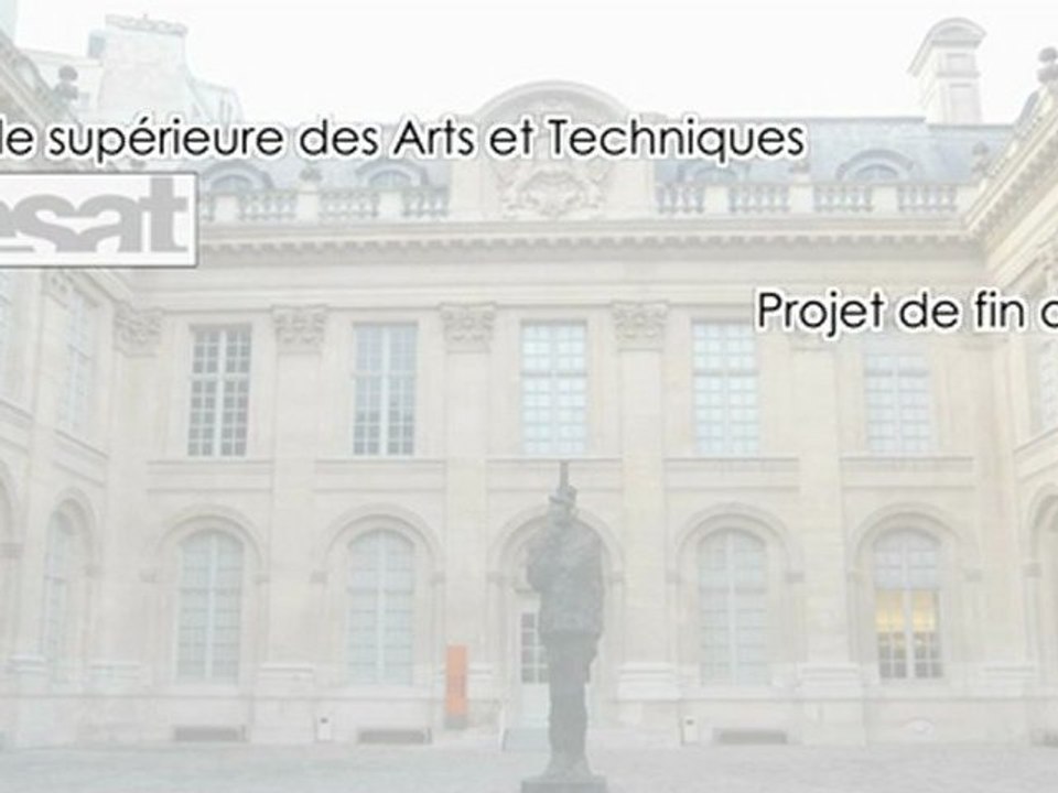 Projet de fin d'études