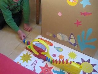 "Domino Cascade" par Alban, 5 ans