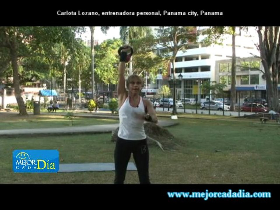 Fitness panama, entrenando con carlota, mejorcadadia.com
