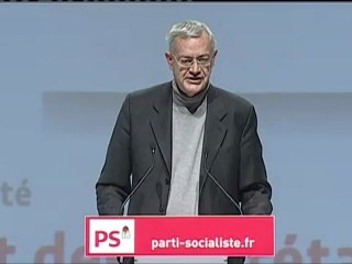 Jean-Louis Bianco au rassemblement des secrétaires de sectio
