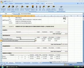 40. Iconos Del Plan De Insumos APU Constrcutor