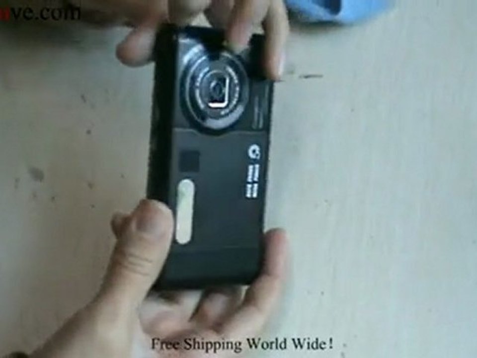 T1589 Quad Band TV Mobile Phone With Stretchable Camera And