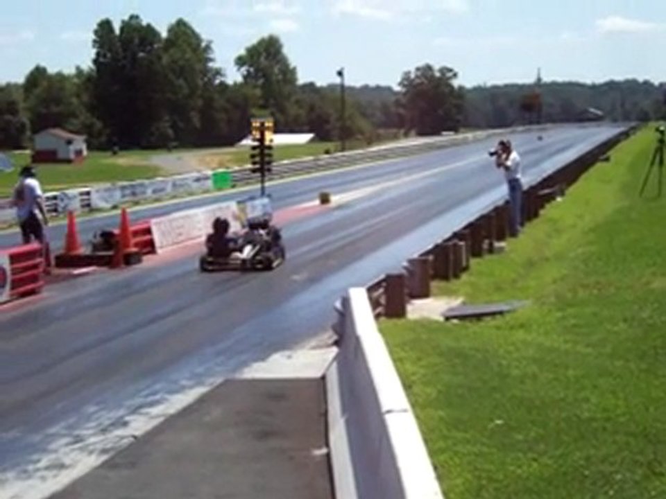 400m en kart en 8s