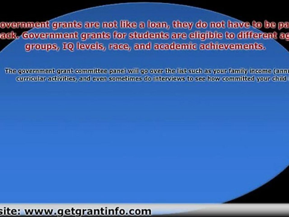 Students Benefits In Using Government Grants