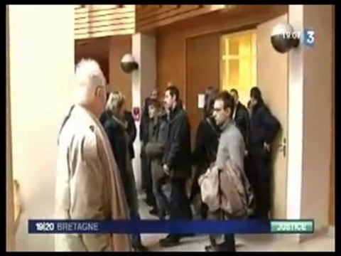 Les 4 chômeurs rennais condamnés (France3 Bretagne)