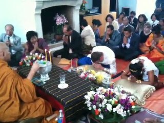 La bénédiction du bonze