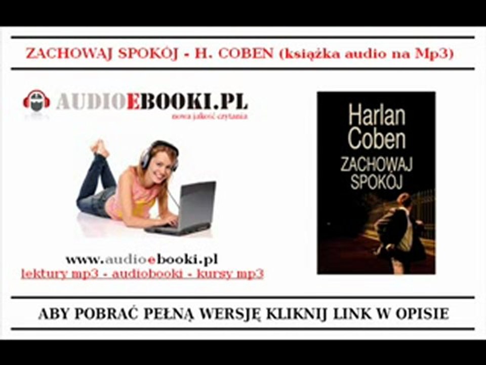 "ZACHOWAJ SPOKÓJ" Harlan Coben (książka audio mp3) Kryminał
