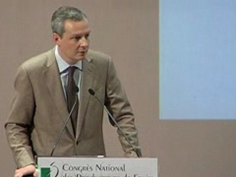 Partie 1 : Discours Bruno Le Maire, Congrès FNPFruits 2010