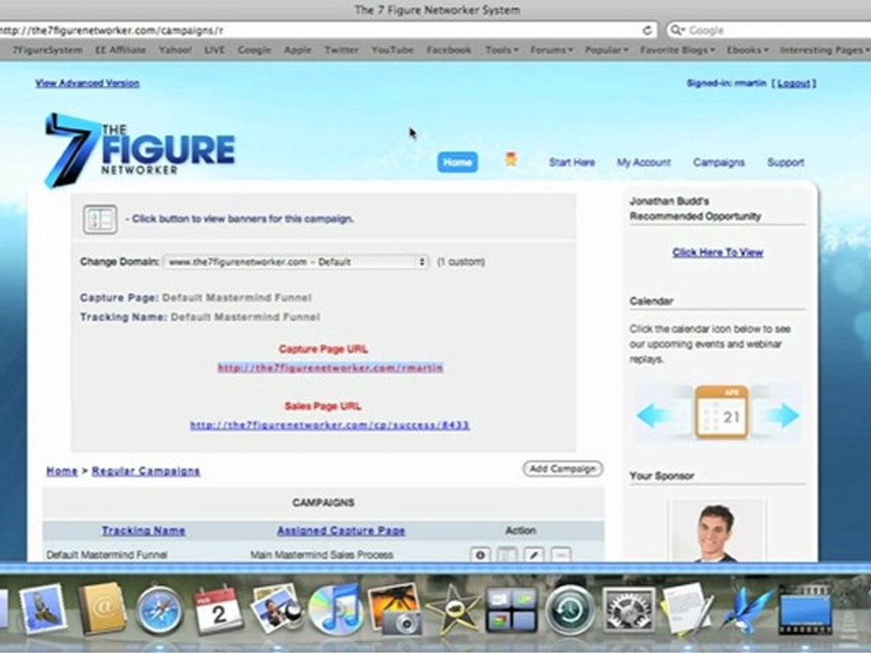 Jonathan Budd and The 7 Figure Networker System
