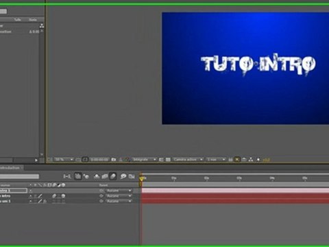 tutoriel faire une introduction adobe after effect