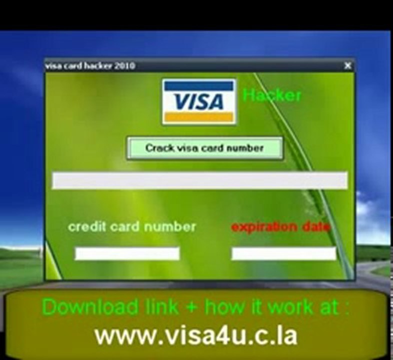 visa - master card - american express number hacker + ...