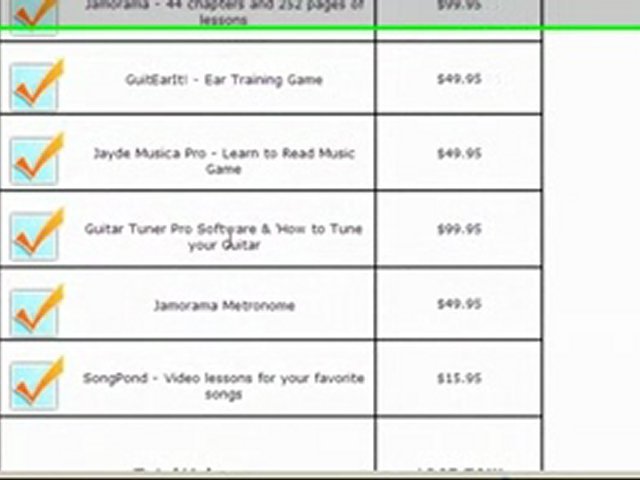 Guitar Lessons DVD
